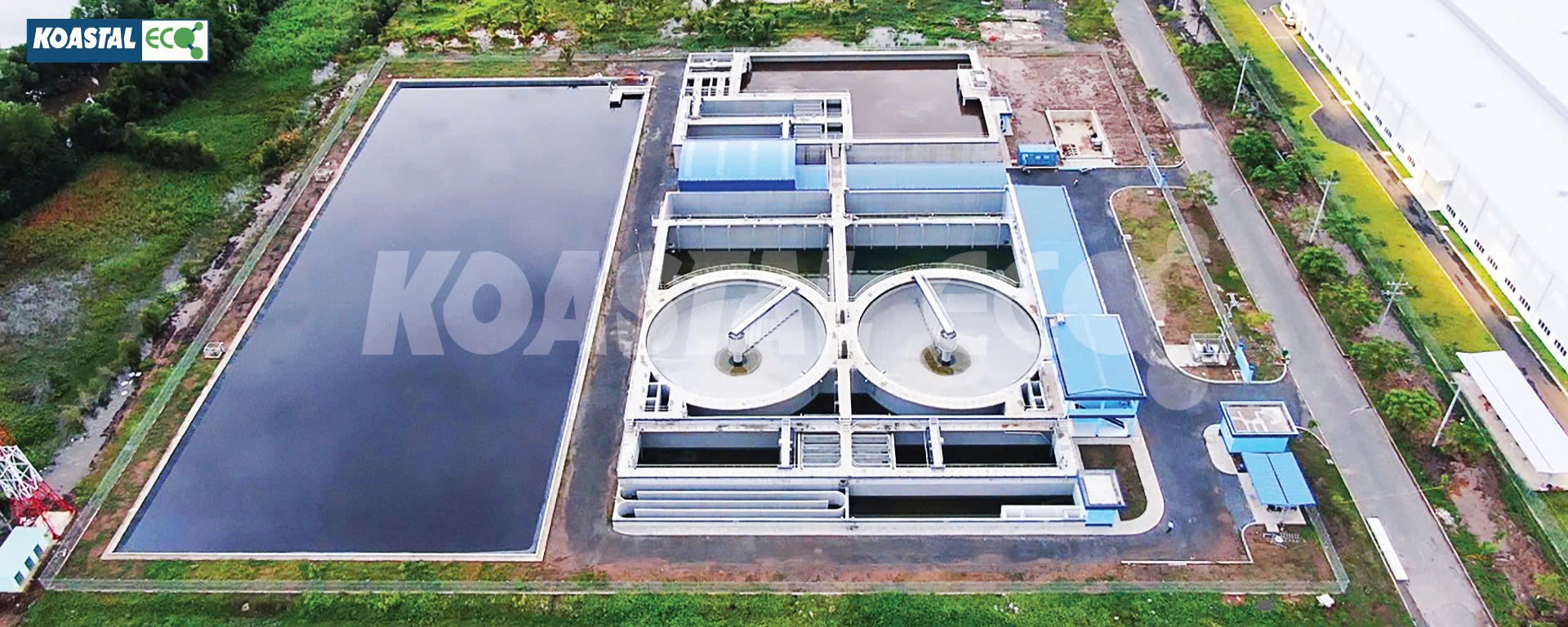 The centralized wastewater treatment plant of Thanh Thanh Cong Textile Industrial Park