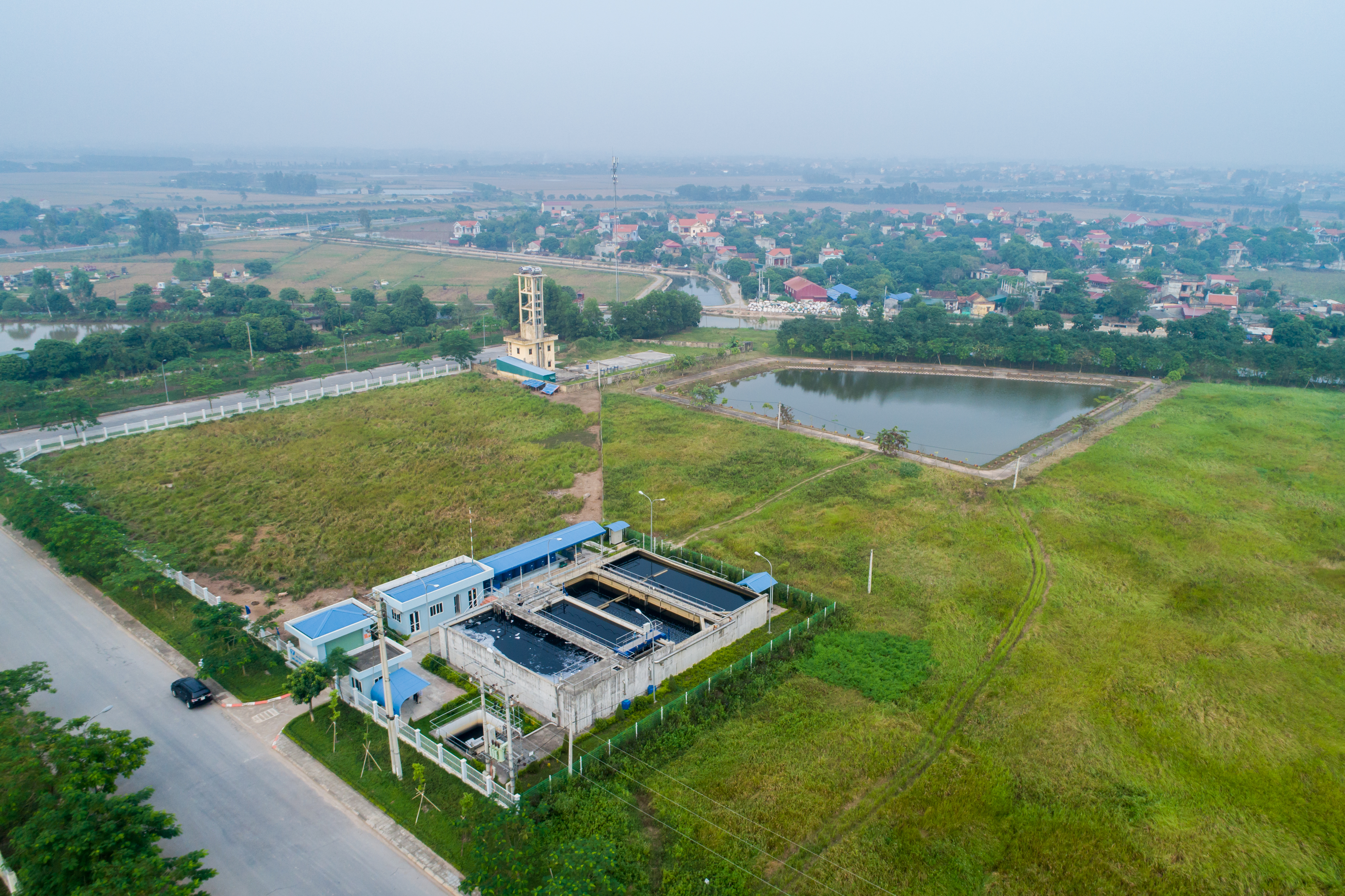 Handover and inauguration ceremony – The central wastewater treatment plant for Hoa Mac IP