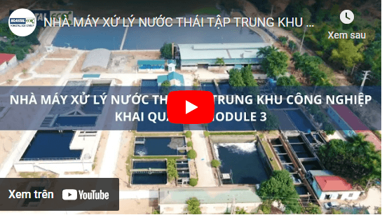 Wastewater treatment plant of Khai Quang Industrial Park, Module 3