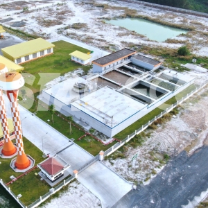 The Wastewater Treatment Plant of Japfa Slaughterhouse Plant – Capacity: 4,850 m3/day.