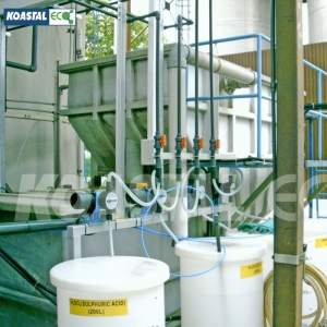 The wastewater treatment system of Soup Base factory