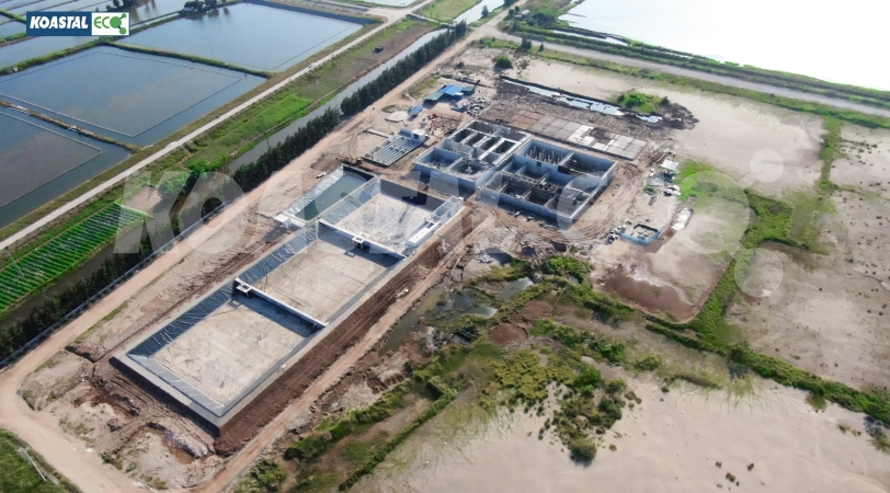 Updating the project’s progress of the centralized wastewater treatment plant of Rang Dong Textile Industrial Park (Aurora IP)