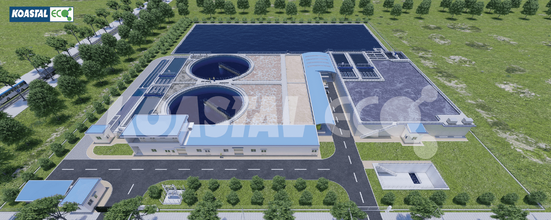 The centralized wastewater treatment plant of Thanh Thanh Cong Textile Industrial Park