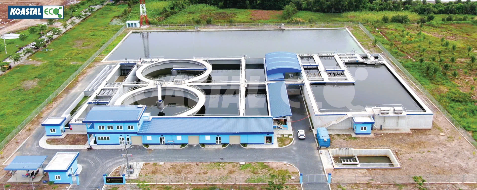 The centralized wastewater treatment plant of Thanh Thanh Cong Textile Industrial Park