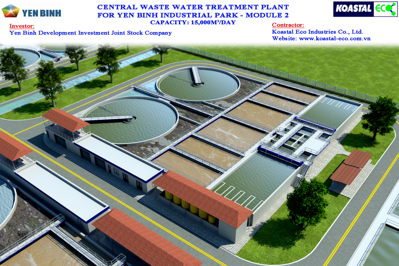 Lễ ký kết hợp đồng EPC – Nhà máy xử lý nước thải tập trung giai đoạn 2 Khu ĐT – DV – CN Yên Bình