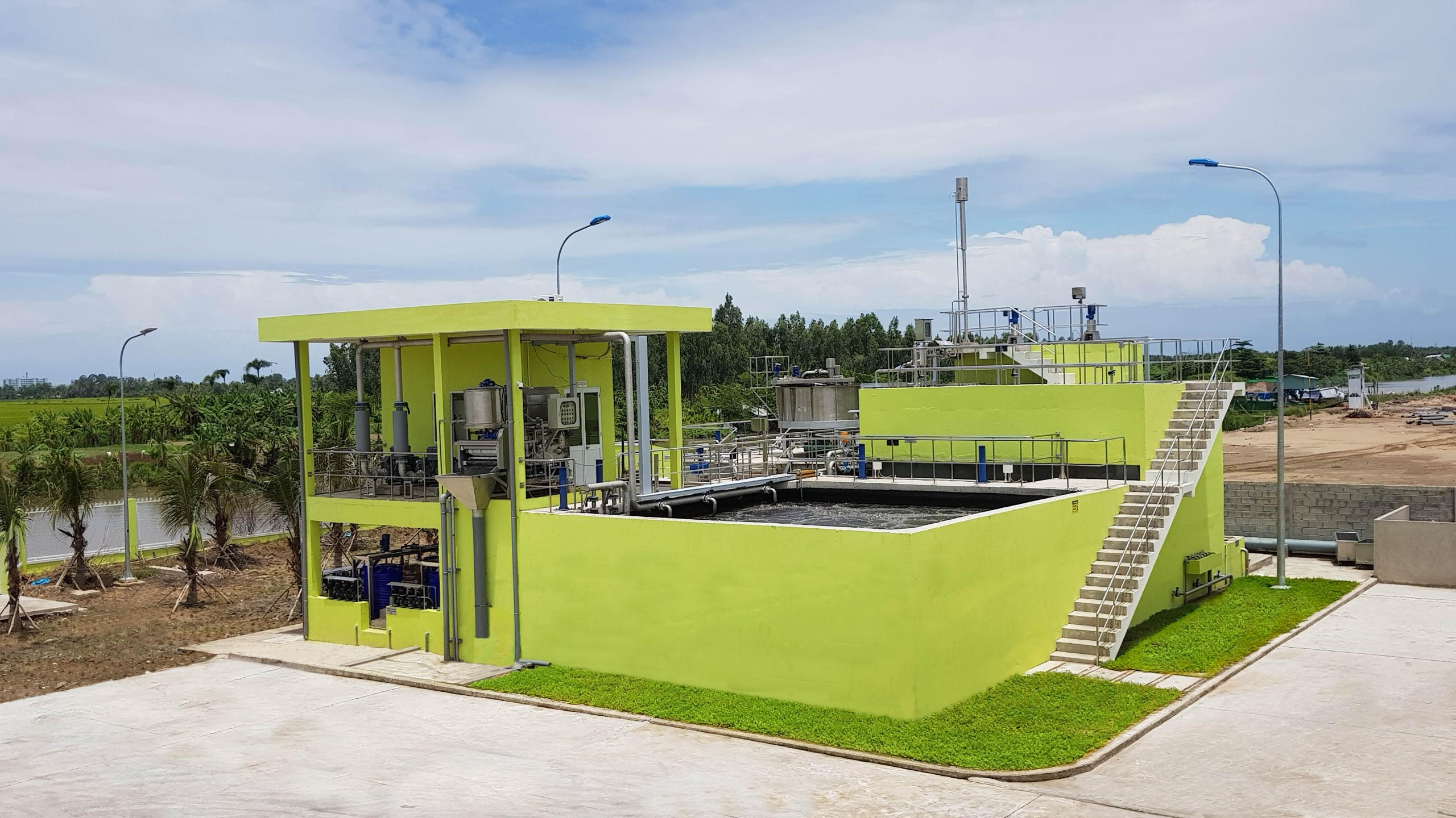 Handover and inauguration ceremony – The wastewater treatment system for Kien Hung seafood processing Factory
