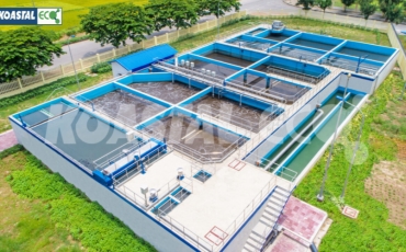 The Central wastewater treatment plant of Dai An Expansion IP – Capacity: 2,500 m3/day.