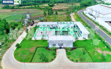 The automotive mechanics wastewater treatment plant of Chu Lai Truong Hai IP – Capacity: 2,200 m3/day