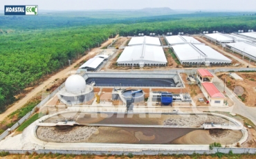 Wastewater treatment plant for New Hope Pig Farm – Capacity: 48,000 pigs/year