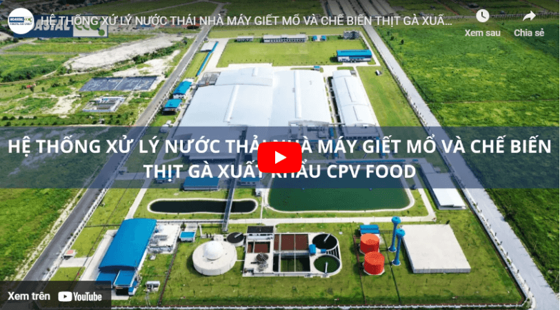 Wastewater treatment plant of CPV Food poultry slaughtering and processing plant for export 