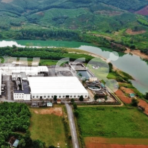 The wastewater treatment system of Tra Lan paper processing and recycling factory – Capacity: 2,000 m3 /day.