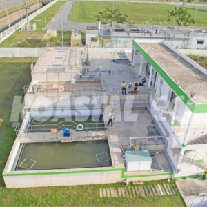 The wastewater treatment system stage 1 of Vinasoy Binh Duong Factory – Capacity: 2,000 m3/day