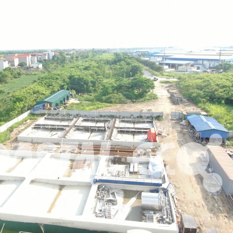 Nhà máy xử lý nước thải tập trung giai đoạn 2 khu Công nghiệp, Đô thị và Dịch vụ VSIP Bắc Ninh – Công suất: 4.500 m3/ngày đêm