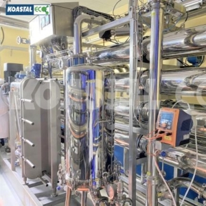 The ultrapure water treatment system of P&GBD Factory using RO technology – Capacity: 30 m3/hour