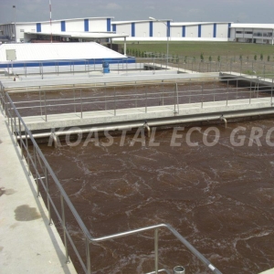 The wastewater treatment system (2,500m3/day) and Recycled water treatment system (20m3/h) for Pepsico Bac Ninh plant