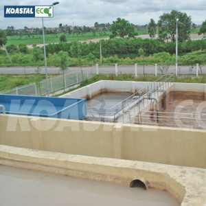 Vinamilk Tien Son 乳业工厂第一期废水处理系统