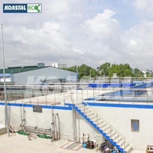 Amata 工业区第五期集中式污水处理厂 – 处理能力: 5.000 m3/ 日