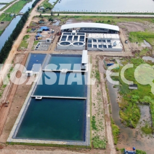 The Centralized Wastewater Treatment Plant of Rang Dong Textile Industrial Park (Aurora IP) – Total capacity: 111,000 m3/day, Module 1: 30,000 m3/day