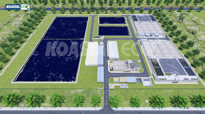 KOASTAL ECO IS HONOR TO BE APPOINTED AS GENERAL CONTRUCTOR OF AN PHAT 1 INDUSTRIAL PARK’S CENTRALIZED WASTEWATER TREATMENT PLANT LEVEL 1, MODULE 2: 24.000 M3/DAY-NIGHT (NO.71)