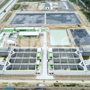 Trạm xử lý nước thải Khu công nghiệp An Phát 1 - Tổng công suất: 25.000 m3/ngày đêm, Module 2: 24.000 m3/ngày đêm
