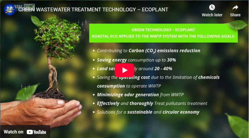 Công nghệ xử lý nước thải xanh Ecoplant