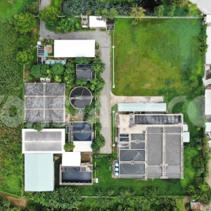 The central wastewater treatment plant stage 2 of Long Hau IP – Capacity: 2,500 m3/day