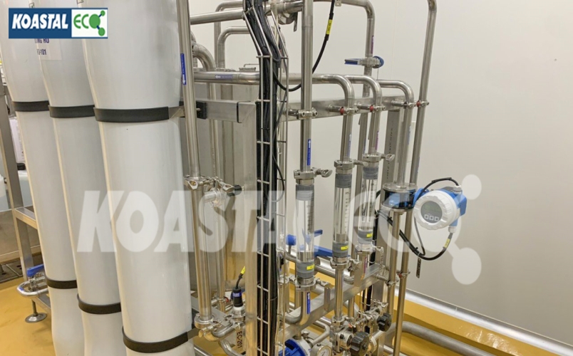 Hệ thống xử lý nước siêu sạch dùng công nghệ RO cho Nhà máy CPV Food Bình Phước