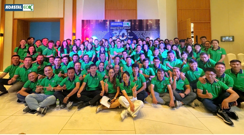 KOASTAL ECO GROUP CELEBRATES ITS 20TH ANNIVERSARY IN VIETNAM WITH AN OLYMPIC SPORTS TRIP COMBINED WITH A 3-DAY 4-NIGHT YEAR-END PARTY AT TTC VAN PHONG BAY RESORT