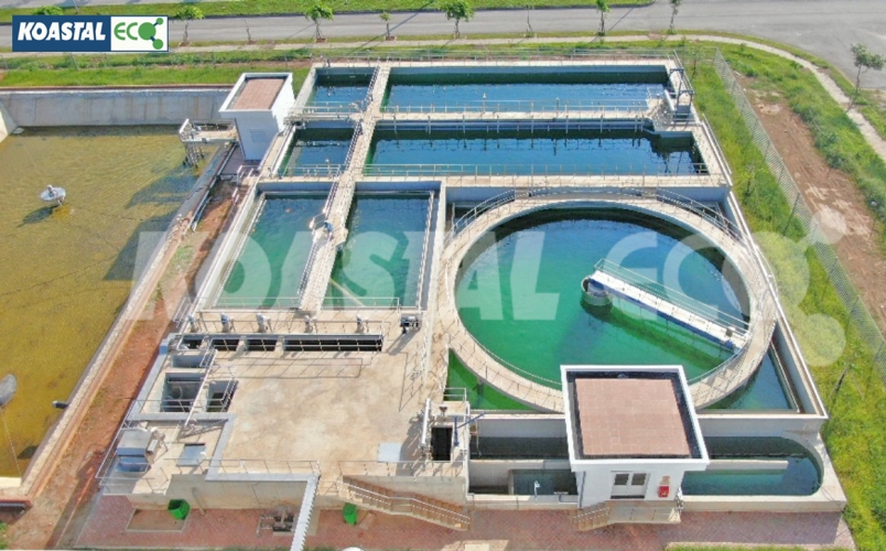Nhà máy xử lý nước thải dệt nhuộm tập trung của Khu công nghiệp Bỉm Sơn – Tổng công suất: 32.000 m3/ngày đêm, công suất Module 1: 15.000 m3/ngày đêm