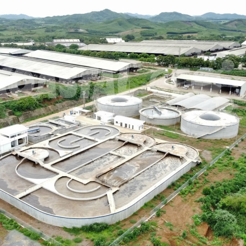TH二号奶牛场集群废水处理系统 – 功率：5,300 头奶牛