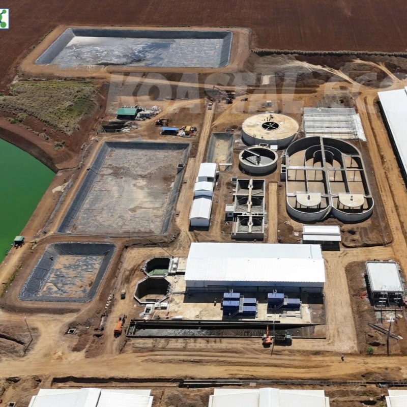 The wastewater treatment systems of Dalat Milk Dairy Farm – Capacity: 1,600 cows