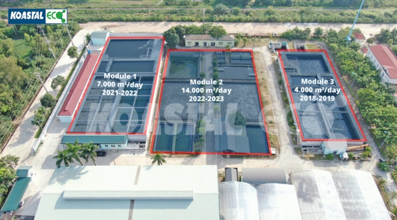 Koastal Eco vinh dự nhận thư trúng thầu dự án “Nhà máy xử lý nước thải tập trung KCN Khai Quang, Module 2 – 14.000 m3/ngày đêm, nâng tổng công suất của toàn trạm lên 25.000 m3/ngày”