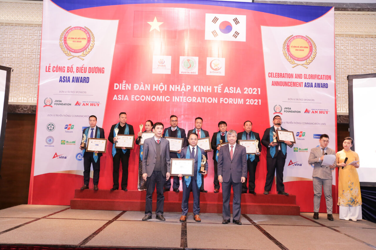 Koatal Eco Group nhận giải thưởng “Top 10 thương hiệu tin dùng Asia”