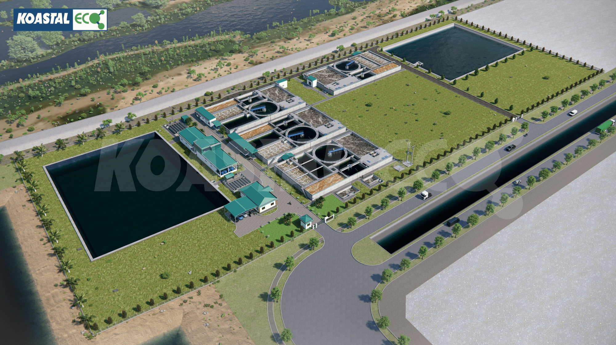 Tiếp tục được chỉ định thực hiện Module 4 sau khi hoàn thành công tác xin giấy phép môi trường cho Module 3 nhà máy xử lý nước thải KCN Sông Khoai (Amata Hạ Long)
